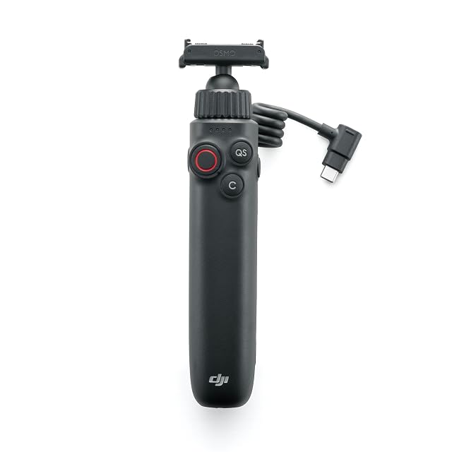 DJI Osmo Action Akkugriff mit zwei Richtungen und seiner Ladeanschluss-Abdeckung