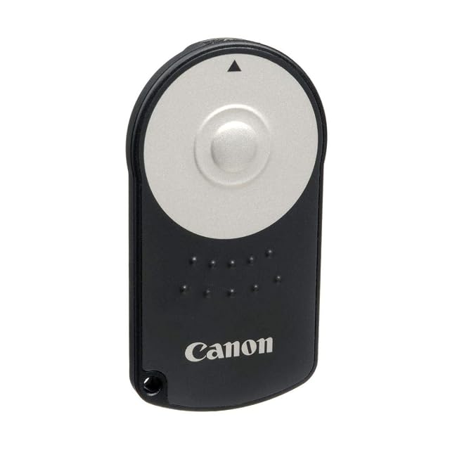 Canon-RC-6-Infrarot-Fernauslöser, schwarz, von vorn gesehen